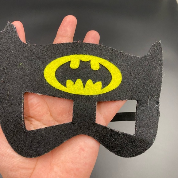 Batman handmade OS kids felt Mask - Picture 2 of 4